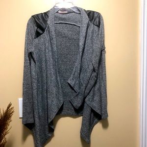 Grey cardigan